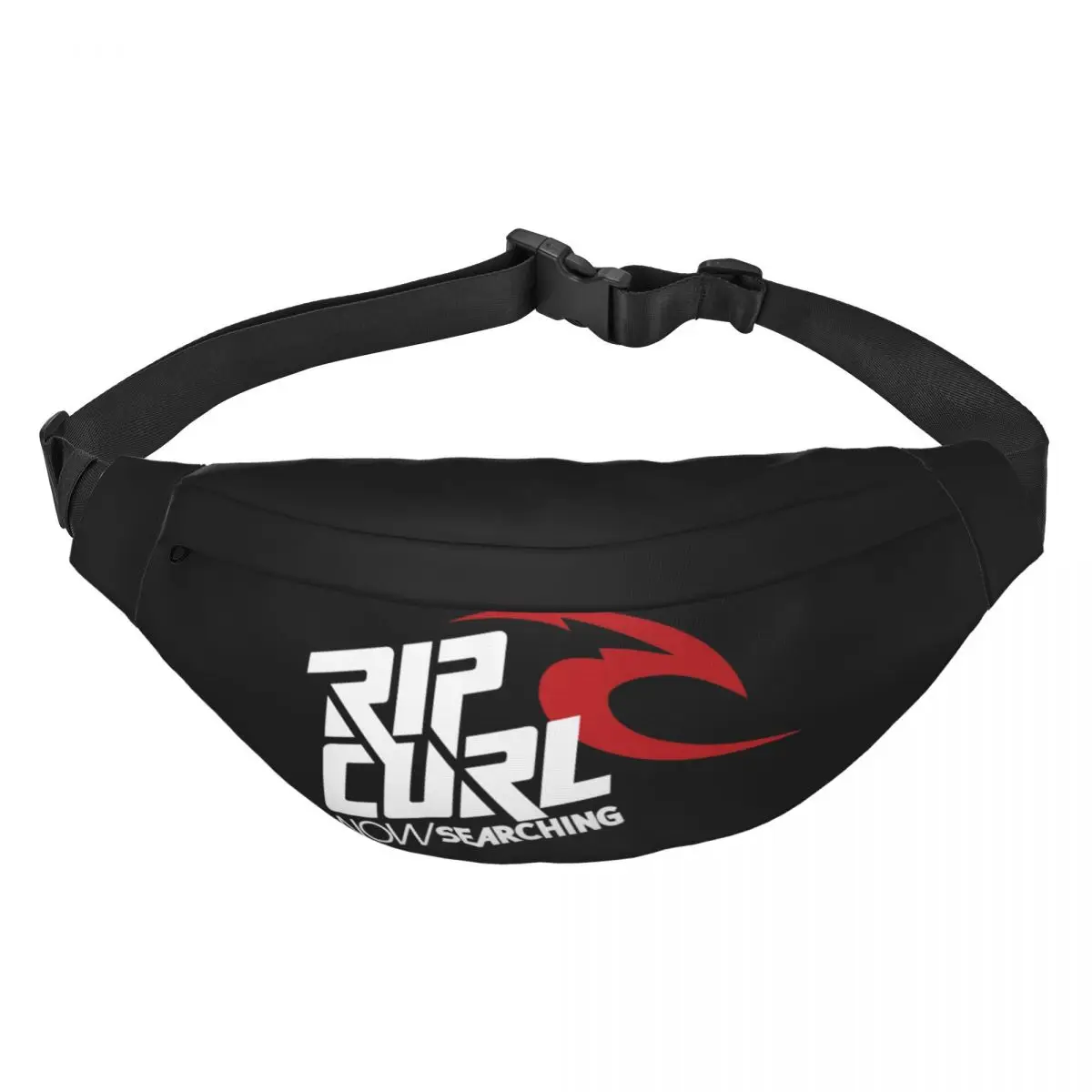 Saco de cintura unissex com logotipo Rip Curl, Sling Bags multifuncionais, Crossbody Chest Bags, Short Trip Pack