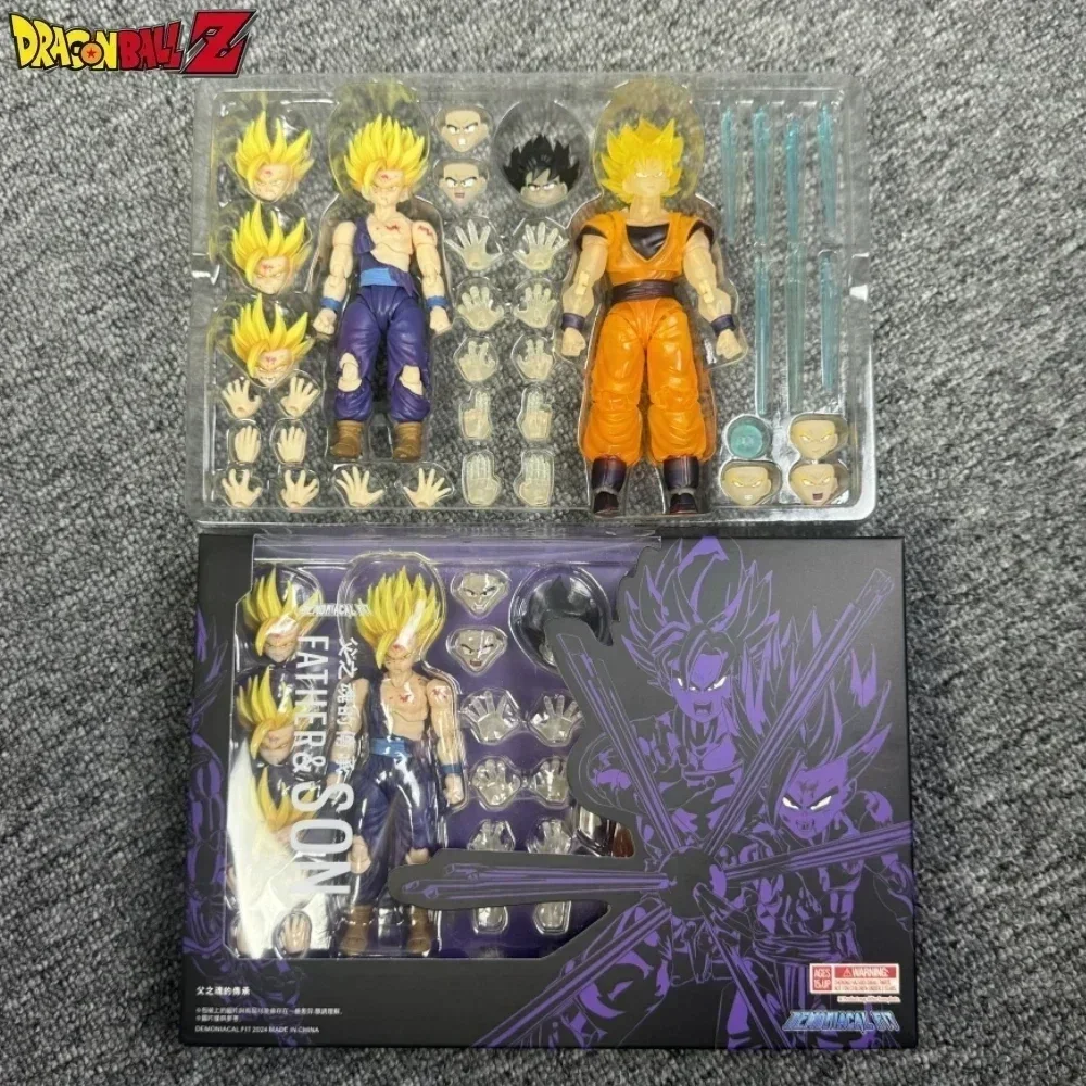 

Dragon Ball Demoniacal Fit DF SHF Father and Son Set Goku Gohan anime Action Figure statue Toy Collection Model Christmas Gift