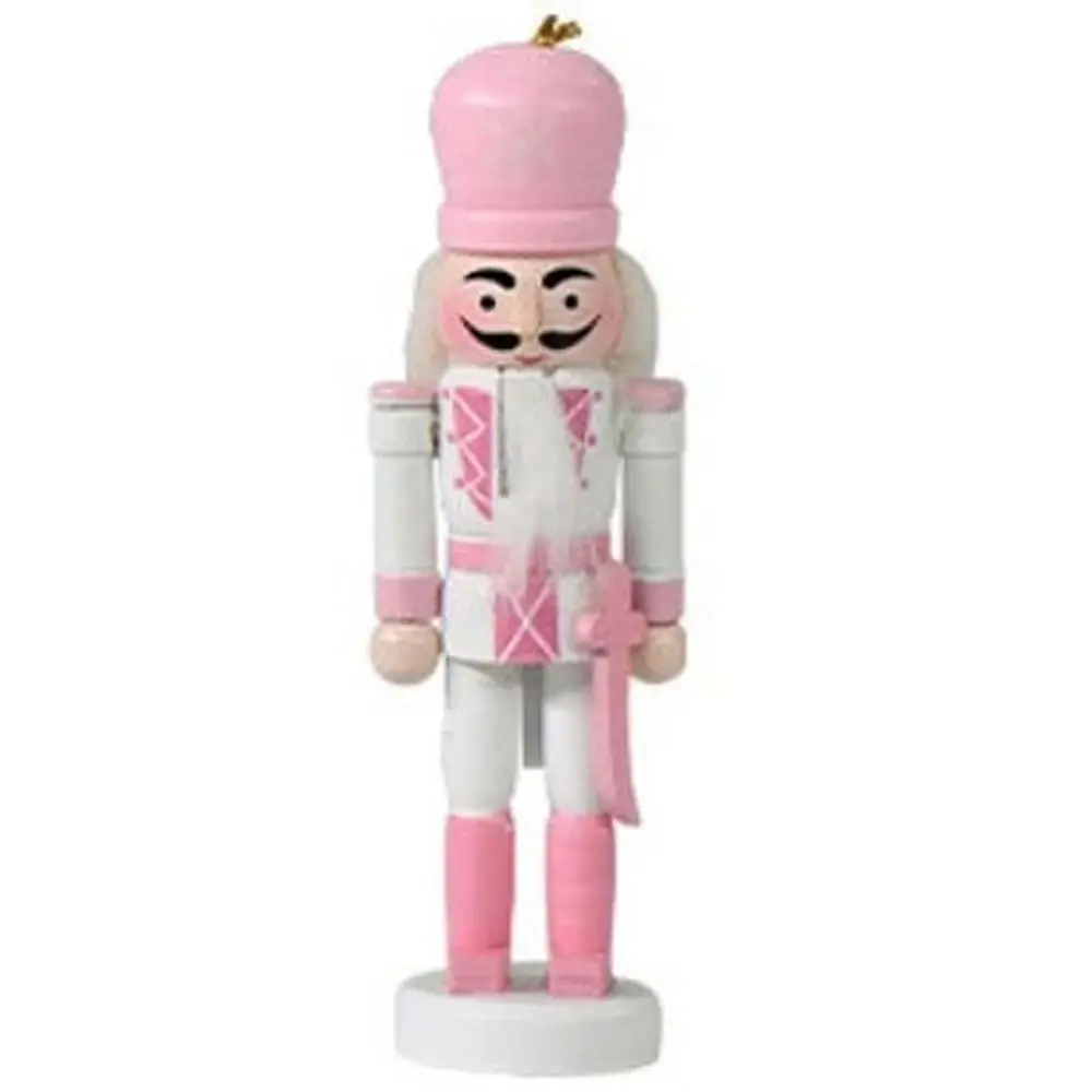 5PCS Macaroneผงคริสต์มาสNutcracker Vintageหัตถกรรมทหารตุ๊กตา 13 ซม.ทหารHandcraft Figurineเดสก์ท็อปตกแต่ง