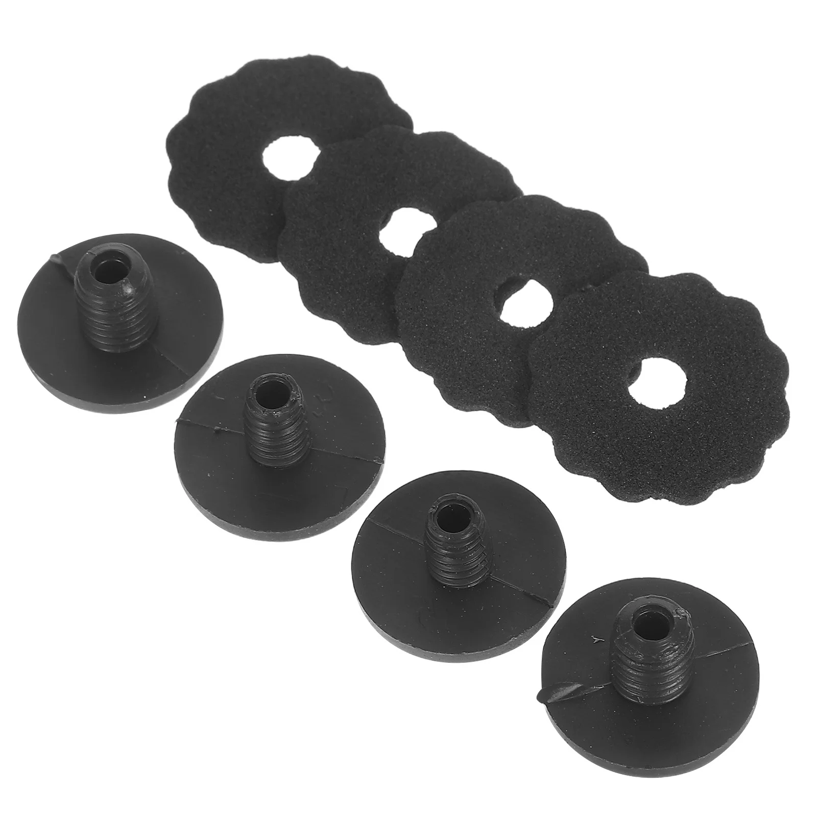 

4Sets Rain Umbrella Replacement Tip Caps Plastic Repair Accessories Easy Install Patio Umbrella Tops 6mm 8mm Thread