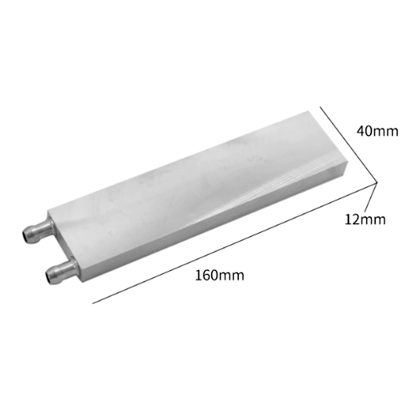 Aluminium CPU Kühler Kühler 30 40 80 120 160 200 240 250 300mm Prozessor PC Laptop Kühlkörper, CPU GPU Wasser Kühlung Block
