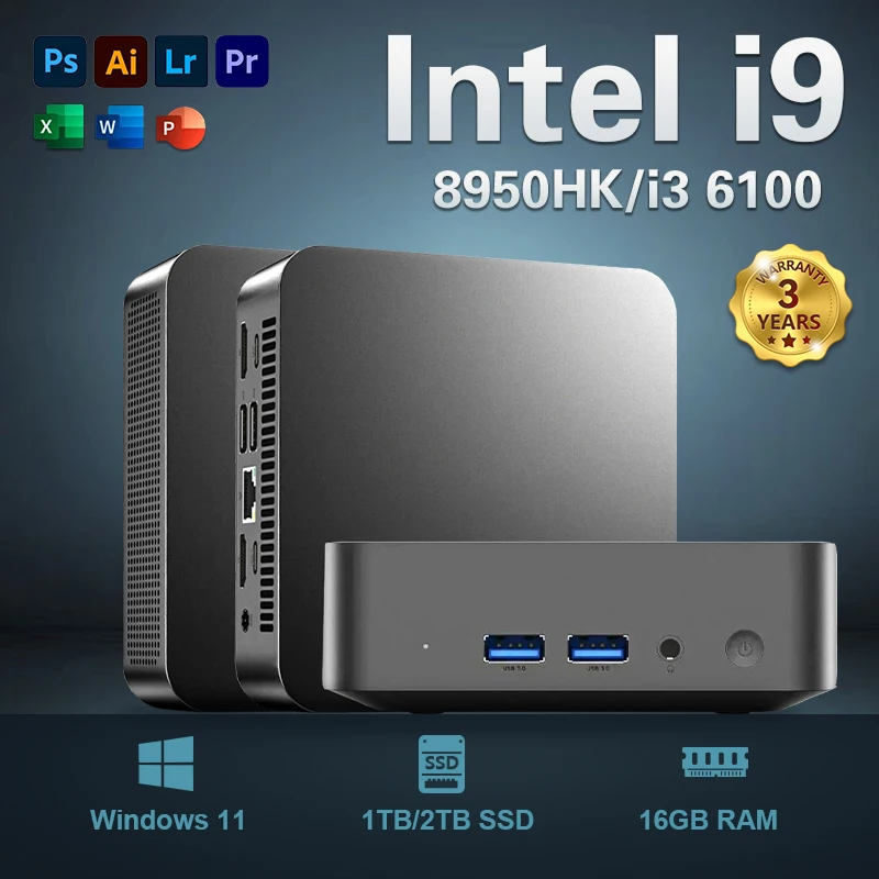 �y�Z�[�����z2025�N �|�[�^�u���~�jPC�R���s���[�^�[ Intel Core i9 8950HK i3 6100 Windows 11 Pro 16GB RAM 1TB �Q�[�~���O�R���s���[�^�[ WiFi 6 �~�j�f�X�N�g�b�vPC