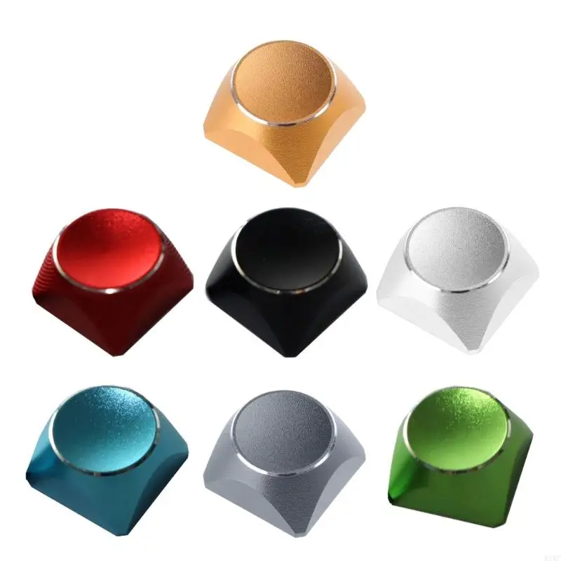 R1WC 1PC Aluminum Alloy Blank Keycap XDA Gamings Keycap Key Button