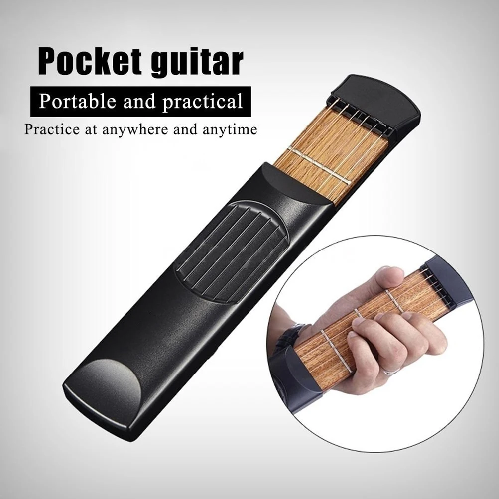 

Guitar Fretboard Guitar Practice Tool Portable Guitar Trainer 6 String Guitar Trainer