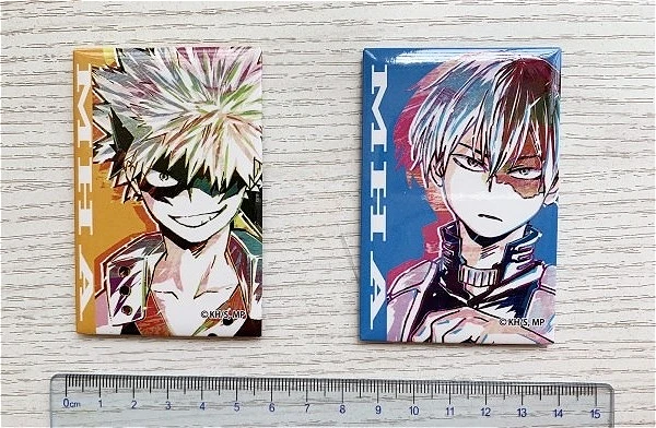 

Anime My Hero Academia Todoroki Shoto Bakugou Katsuki Cosplay Cartoon Fridge Magnet Mascot Refrigerator Magnets Ambitus Gift