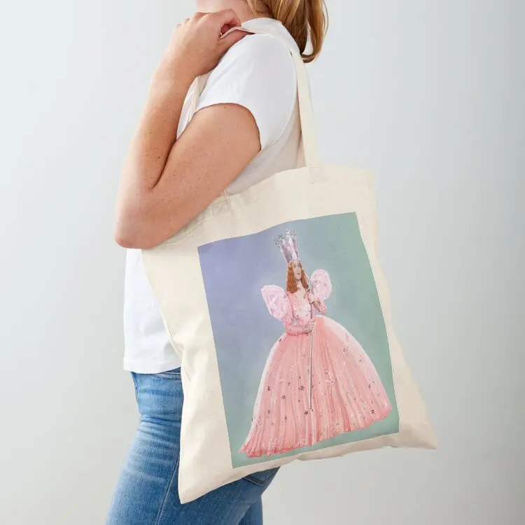

Glinda The Good Witch, The Wizard of Oz, Magical Realism Digital Painting, Full Body Portrait with Background Tote Bag