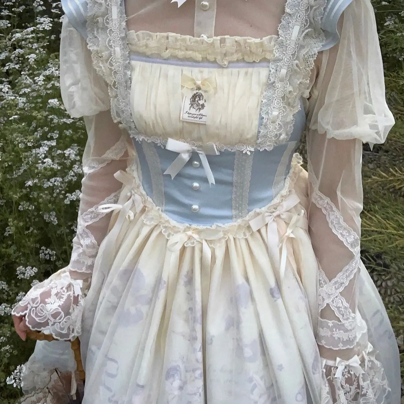 inner cover, dream doll Lolita mesh lace inner cover top, lace shirt is super fairy  tops women  blusas femininas