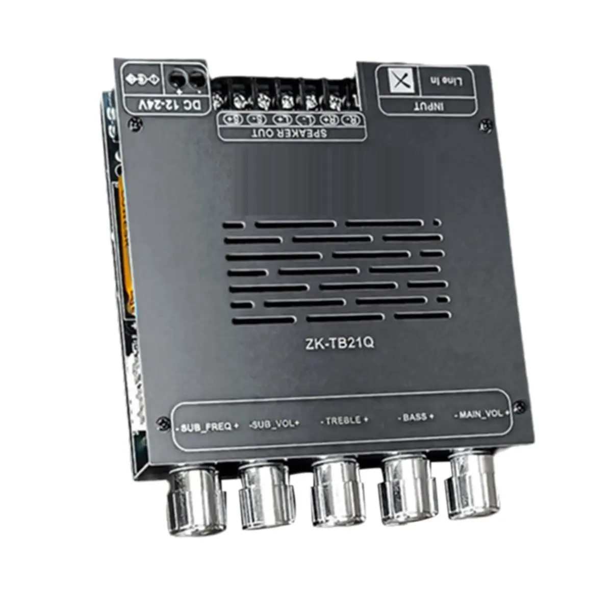 

TB21Q QCC3034+TPA3116 Bluetooth Amplifier Board 2.1 Channel Lossless 2X50W+100W Audio Amp Module with Housing