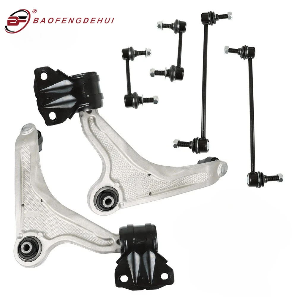 

6PCS Front Lower Control Arms Ball Joints for Ford Fusion Lincoln MKZ 2013-2020 DG9Z3079B FG9Z3079C DG9Z5K484A F2GZ5C486A