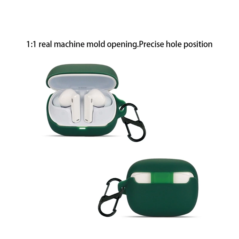 Compatible For Baseus Bowie M2s Earphone Cover-Shell Shockproof Anti-scratch Soft Sleeve Washable Housing Dustproof Case