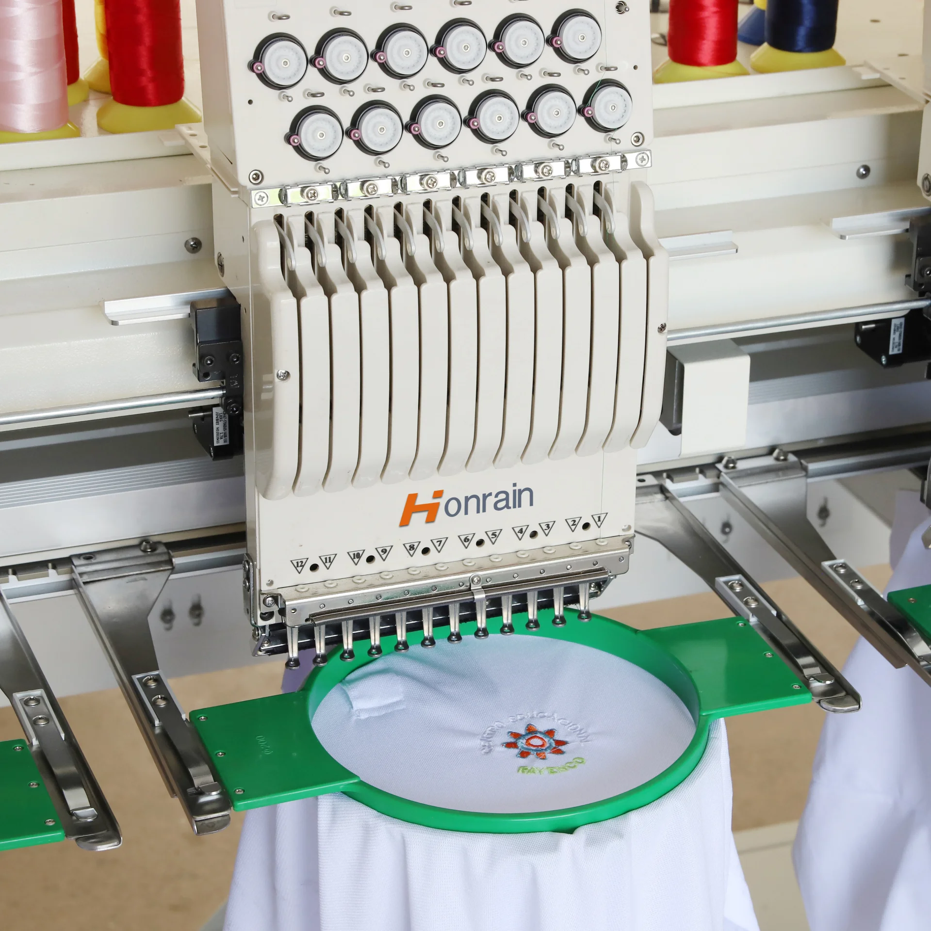 Best Sales Price  Four Heads Embroidery Computer Machine Automatic Flat Embroidery Machine 4 Heads 12 Needles Embroidery Machine