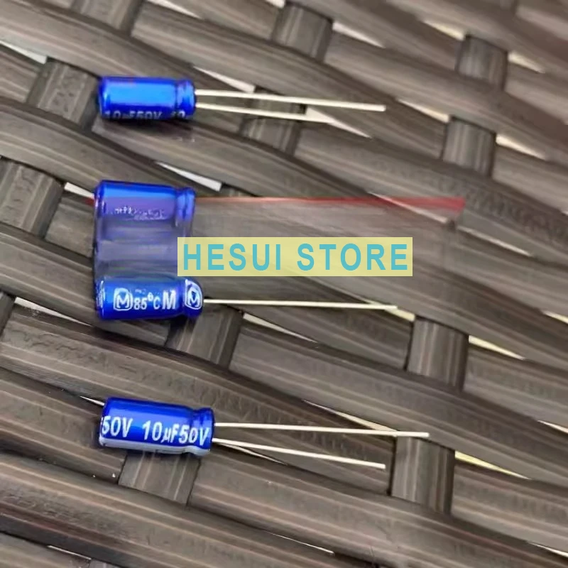100UF 35V AM Pretty Sound Blue Robe, Fever Audio Electrolytic Capacitor 35V100UF 6.3X11