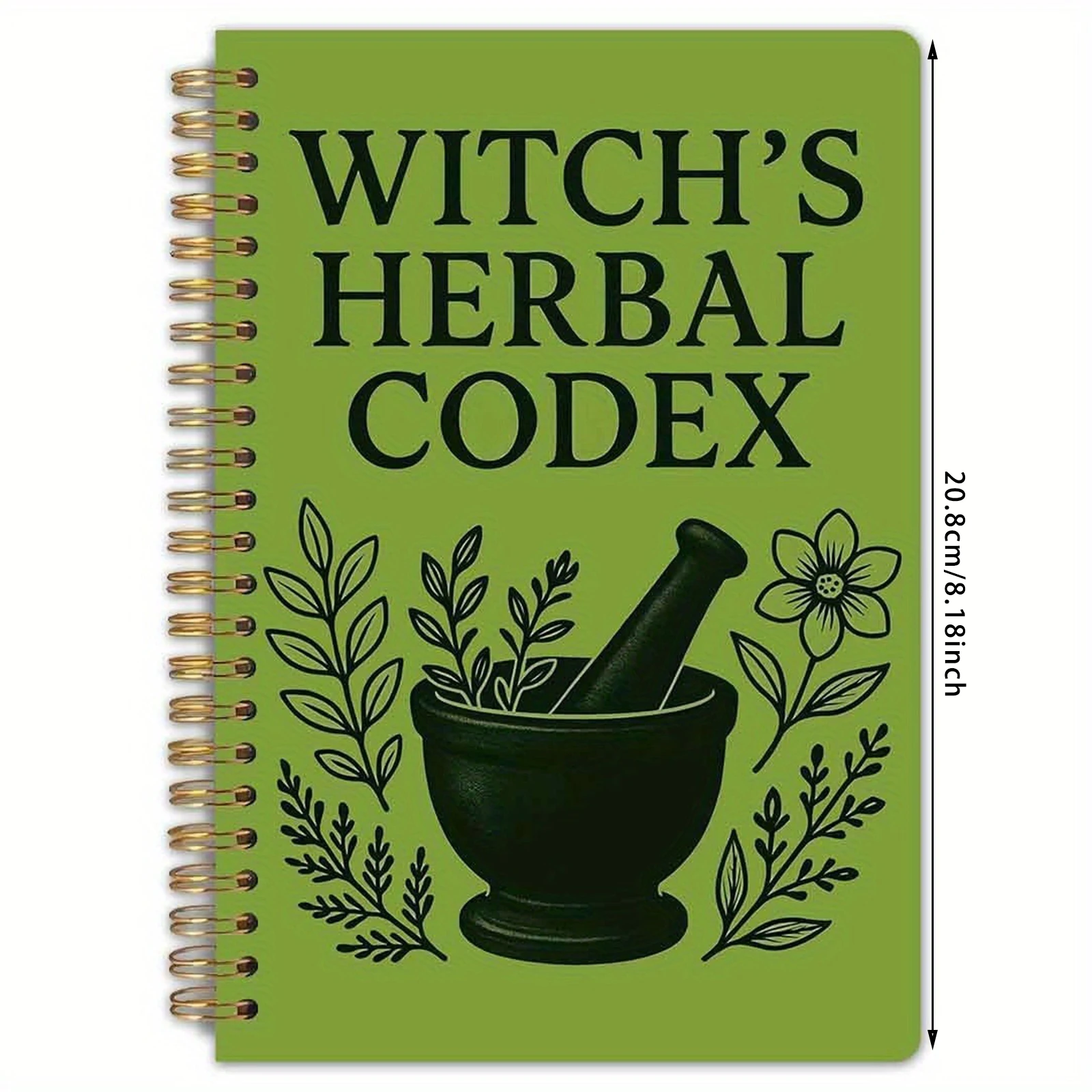 The Enchanted Herbalist'S Grimoire: A Witch'S Guide To Plant Magic, Herbal Remedies & Crafting Your Personal Codex Of Botany