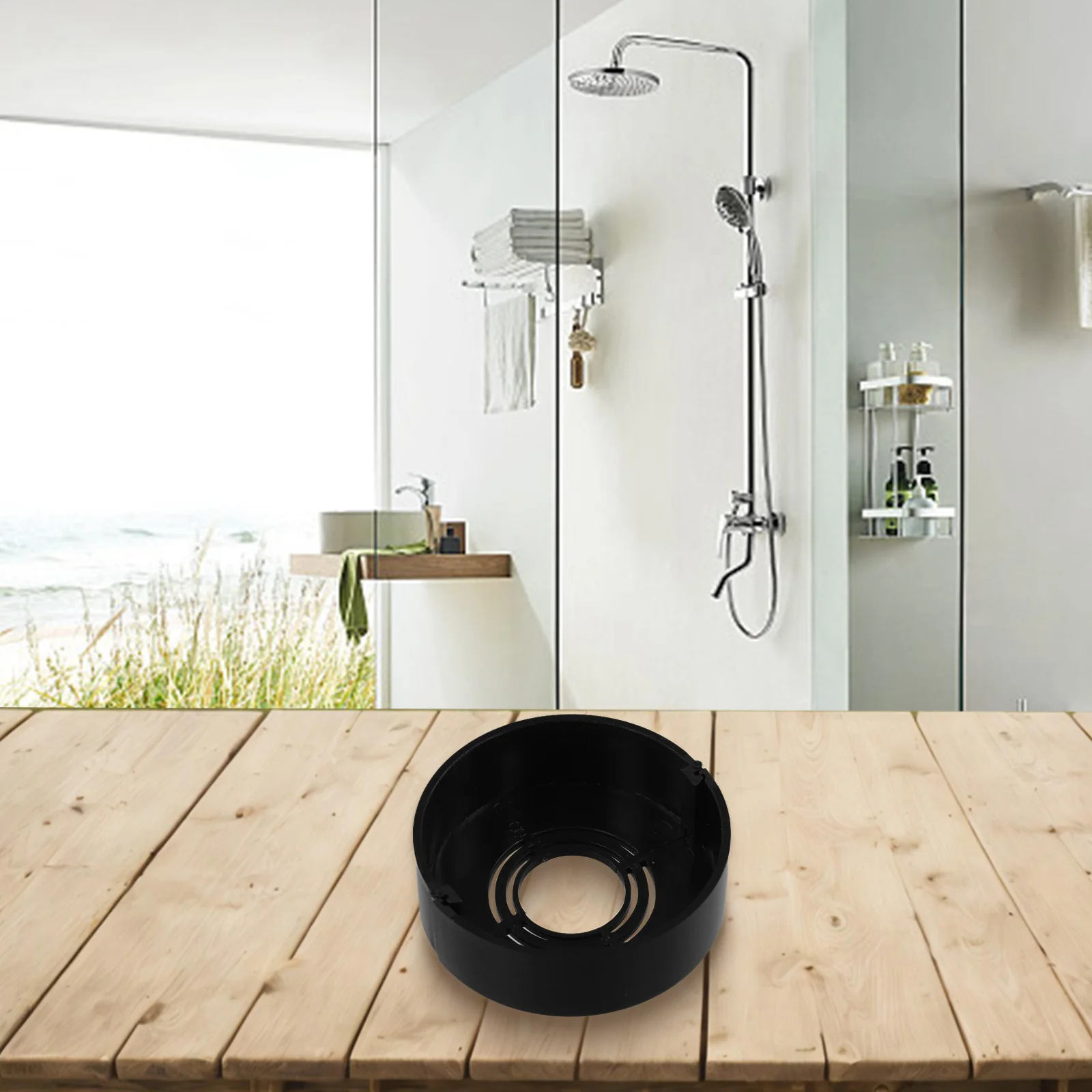

Abs Light Brightness Faucet Decorative Cover Pipe Cover Sink Toilet Covering Valve Panel Tap Accessories Dishwasher
