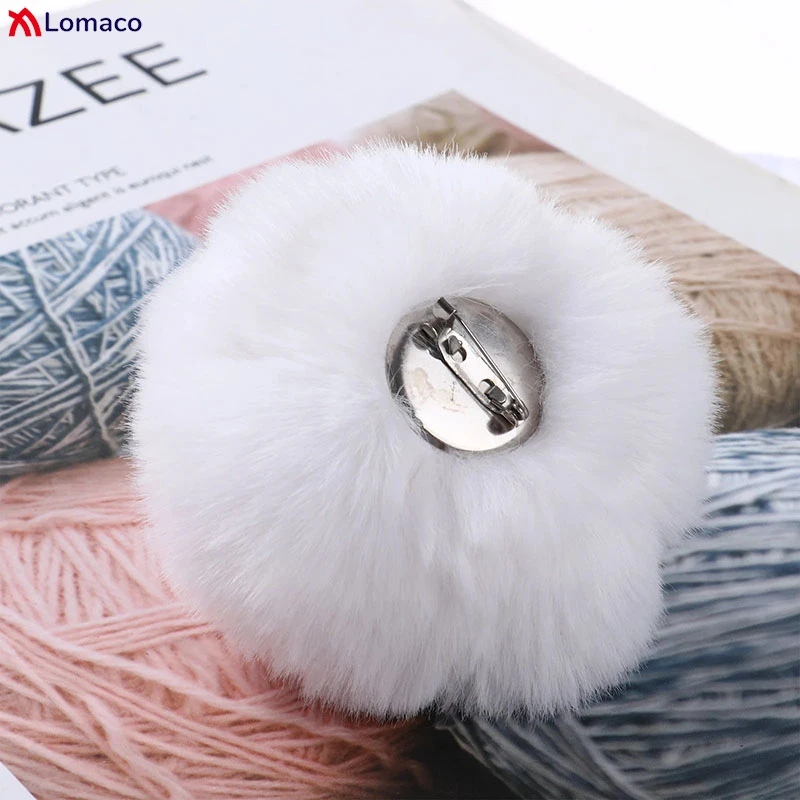 Simpatico coniglietto ragazza puntelli cosplay coda di coniglio peluche bianco nero grigio rosa marrone coda di coniglio accessorio per costume da cameriera