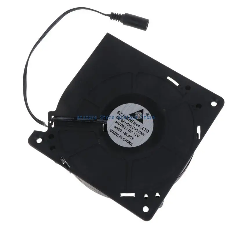 H37D AC100-240V Adjustable Speed Cooking Air Blowers Smelting Metal BBQ Fan Blower