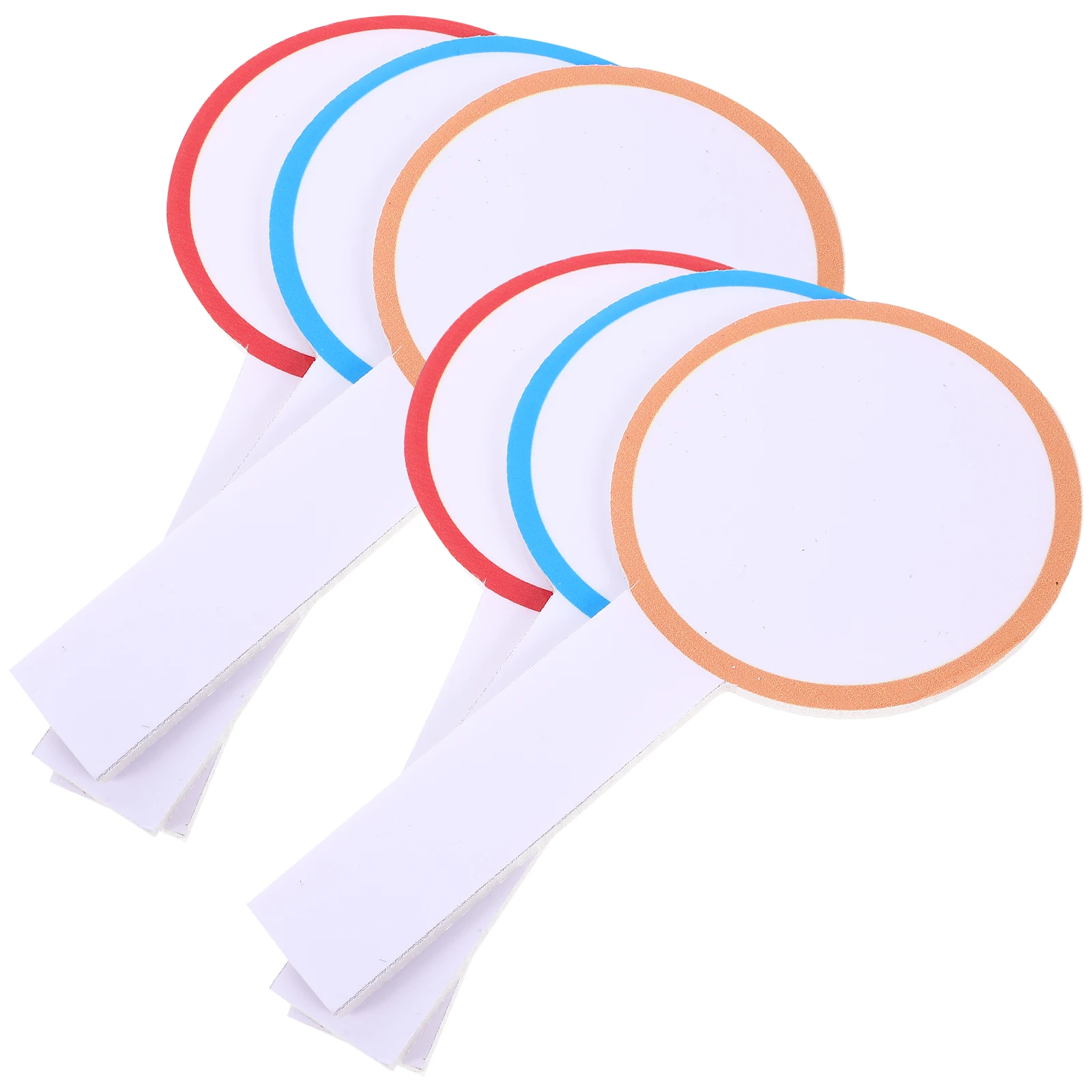 

20 Pcs Scoreboard Whiteboard Diy Dry Erase Boards Answer Small Portable Wipe Paddle Paddles Voting Pads Writing