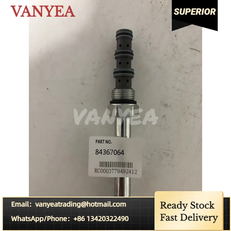 

84367064 Solenoid Valve For 580N 580SN 590SN Construction Machinery Parts