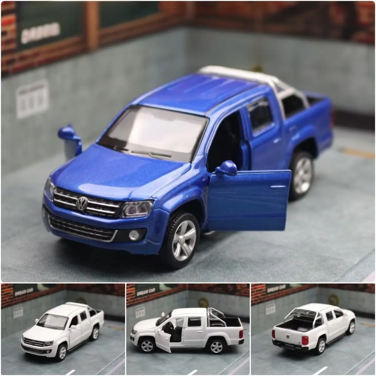 

Модель автомобиля-пикапа из сплава в масштабе 1:43 Volkswagen Amarok