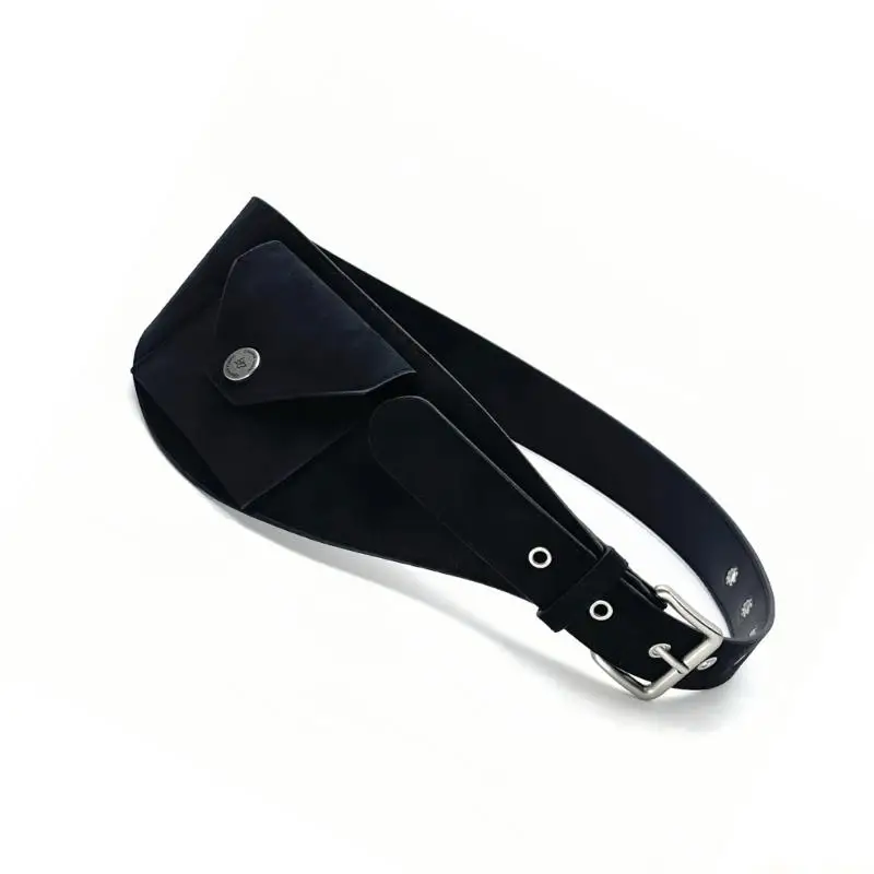 

31BF Стильная функциональная поясная сумка с широким поясом для мужчин и женщин, обеспечивающая комфорт, удобство и легкую