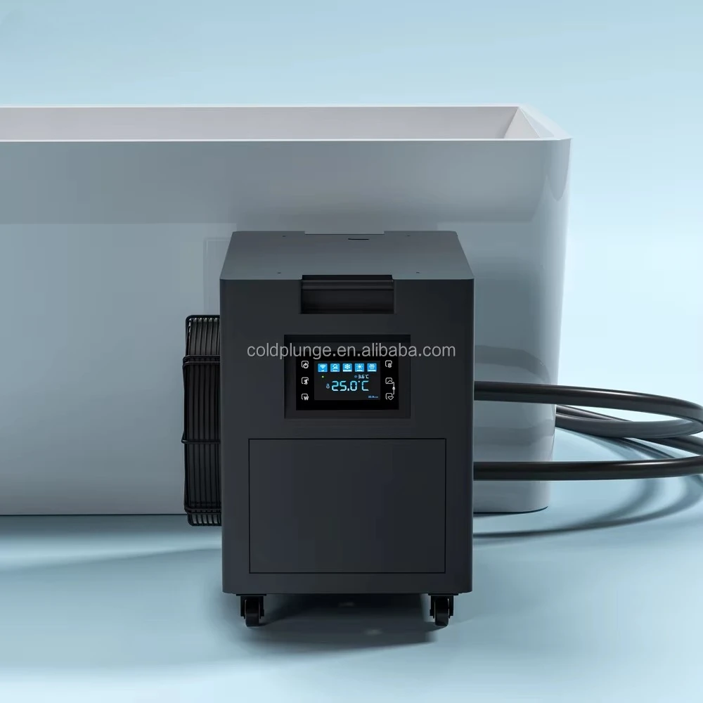 

Syochi Spa Equipment 1hp Chiller Ice Bath Sports Recycling Cold Plug Chiller for Outdoor Spa Pool