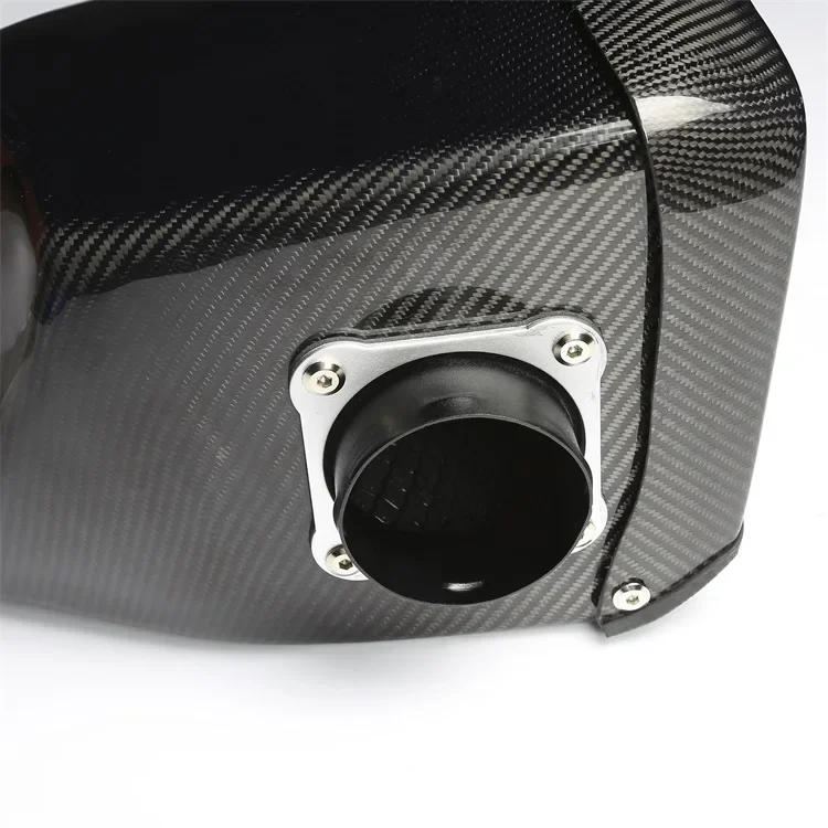 High Flow Performance Cold Air Intake Kit Car Carbon Fiber Induction Air Intake Filter Kit for Honda Civic