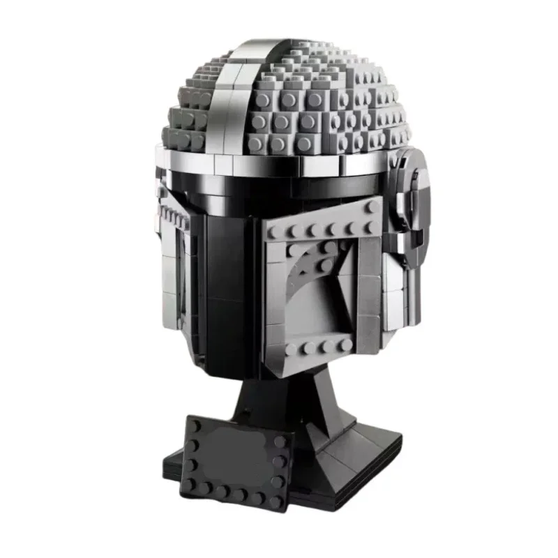 Espaço guerras blocos de construção modelo figura stormtrooper vader tie lutador piloto capacete série coleção blocos de construção modelo brinquedo