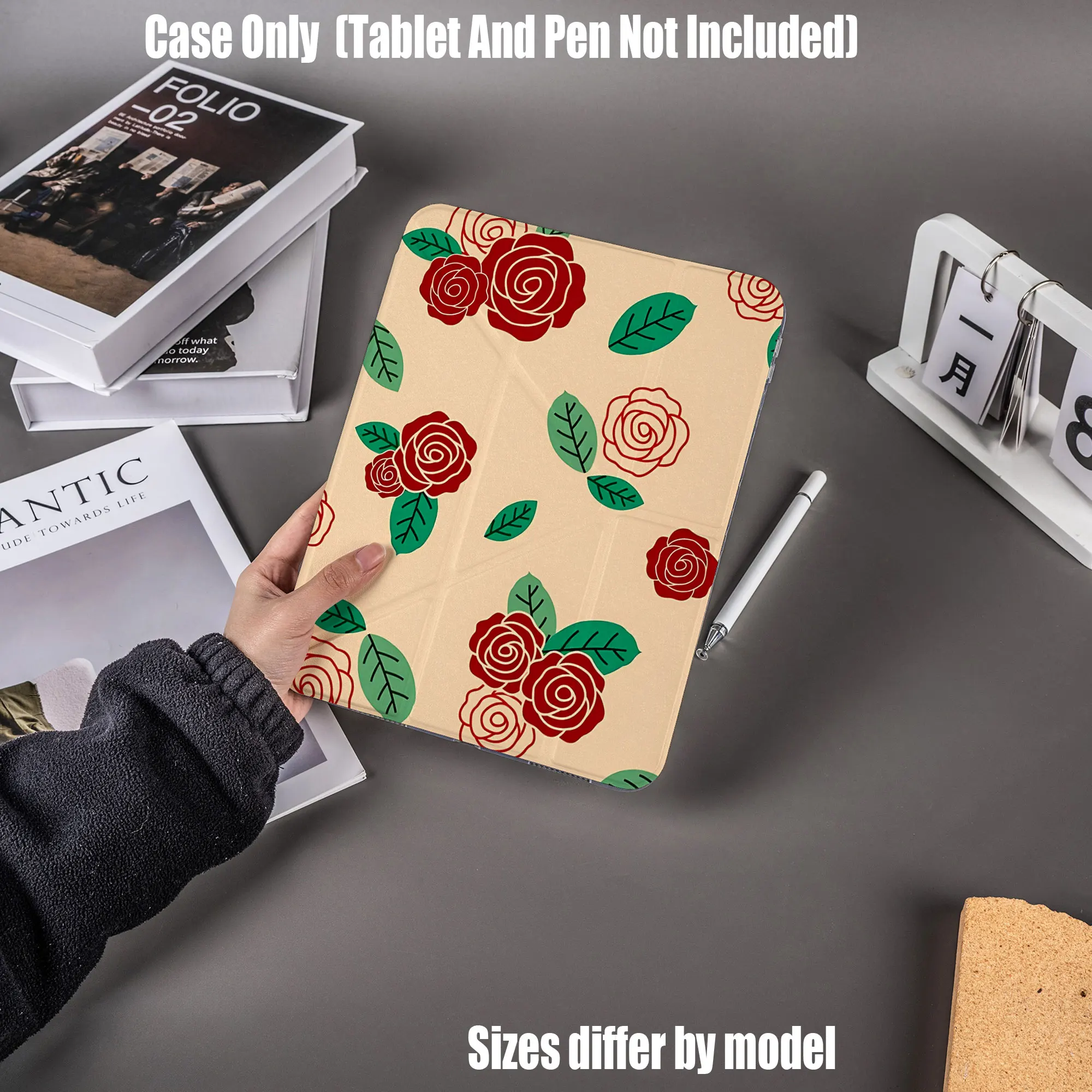 Slim Fit Premium TPU Tablet Cover, Shockproof Durable Lightweight Protective Case for iPad Samsung Huawei Honor Redmi Xiaomi