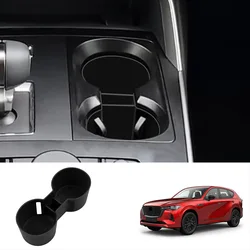 For Mazda Cx60 2022-2024 For CX-80 CX-90 2024 2025 silicone rubber Center Cup Holder Bottle Cover Trim Interior Accessories