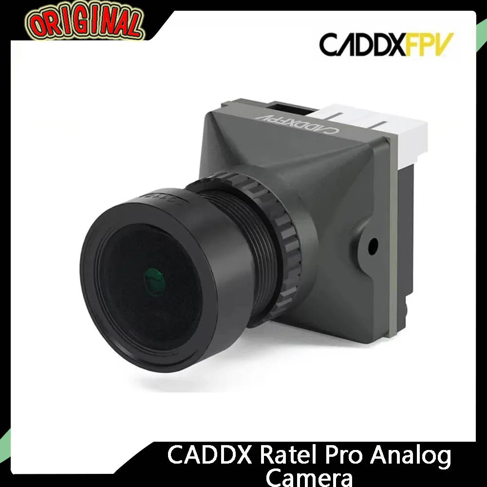 

FPV камера CADDX Ratel Pro — 1500TVL, 9,5 г, легкая, Blacklight, для радиоуправляемых гонок