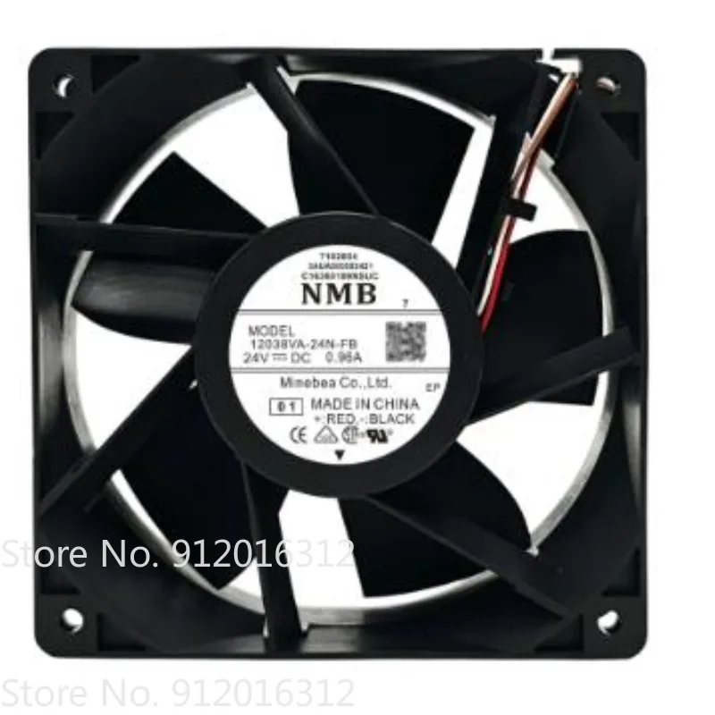 New Cooler Fan for NMB 12038VA-24N-EA/FA/FB 24V 0.89A 0.96A Cooling Fan 120 * 120 * 38MM