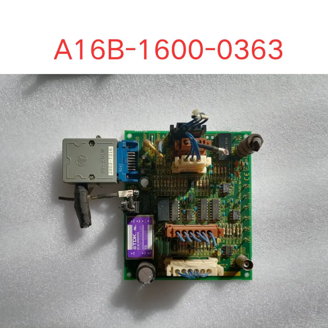 A16B-1600-0363 circuit board Second-hand tested ok