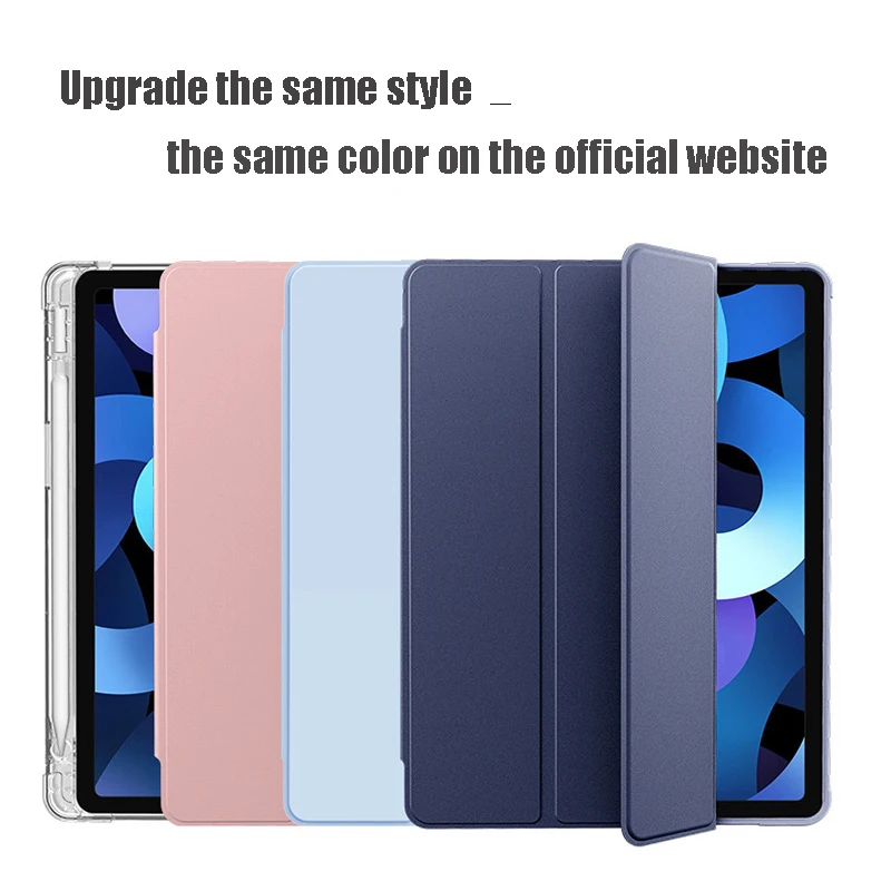 GEFENIS With Pencil Holder Case For Redmi Pad SE 11 Redmi Pad 2 11 Pro 12.1 K Smart Cover Xiaomi Mipad 5 6 Pro 11 12.4 6 7 11.2