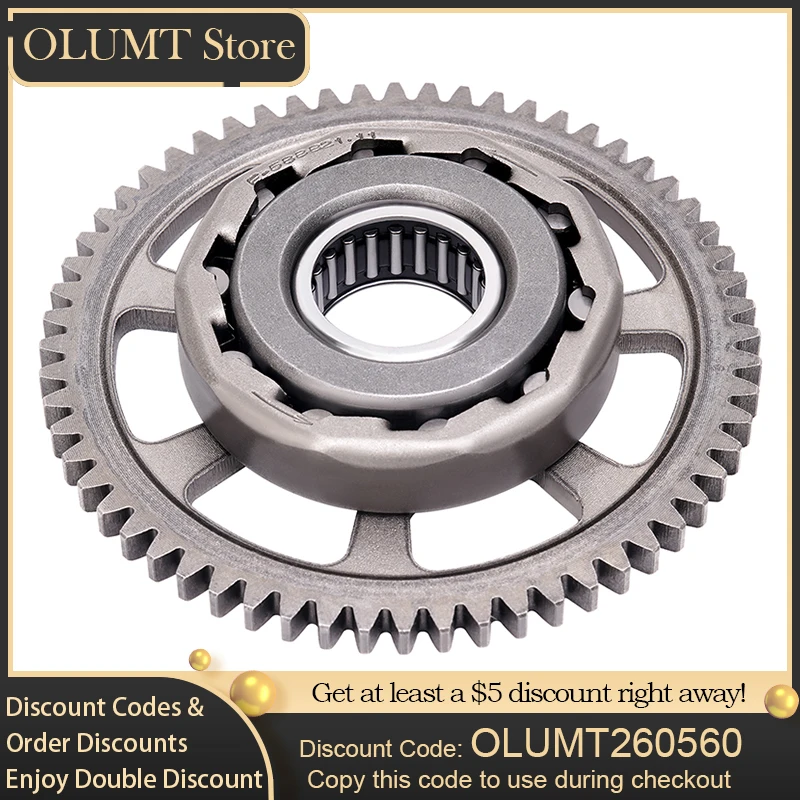 Road Passion Motorcycle One Way Starter Clutch Gear Assy Kit For BMW G310GS 2018-2024 G310R 2016-2024 G 310 GS G310 R