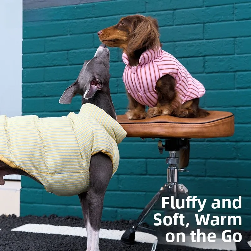 

Warm Fce Dog Jaet with Buttons for Small Dogs And s ZEZE Pet Clothing Autumn Winter Thermal Vest Pet Supplies