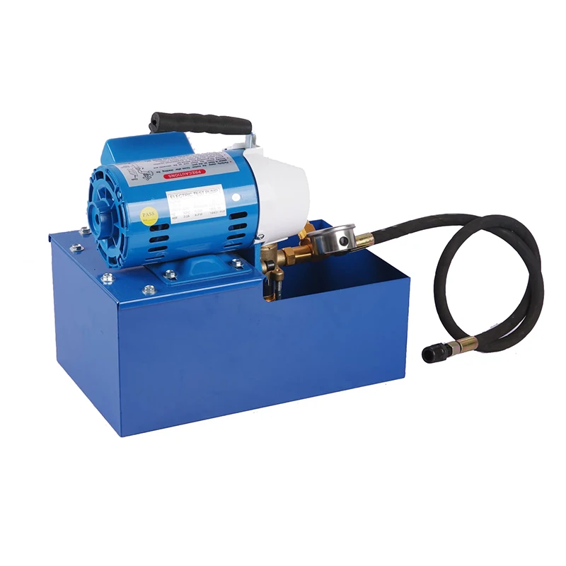 Best Quality Plumbing Tools Hydraulic Pressure Testing Equipment Portable Steel Water Tank Electric Test Pump Hydraulic