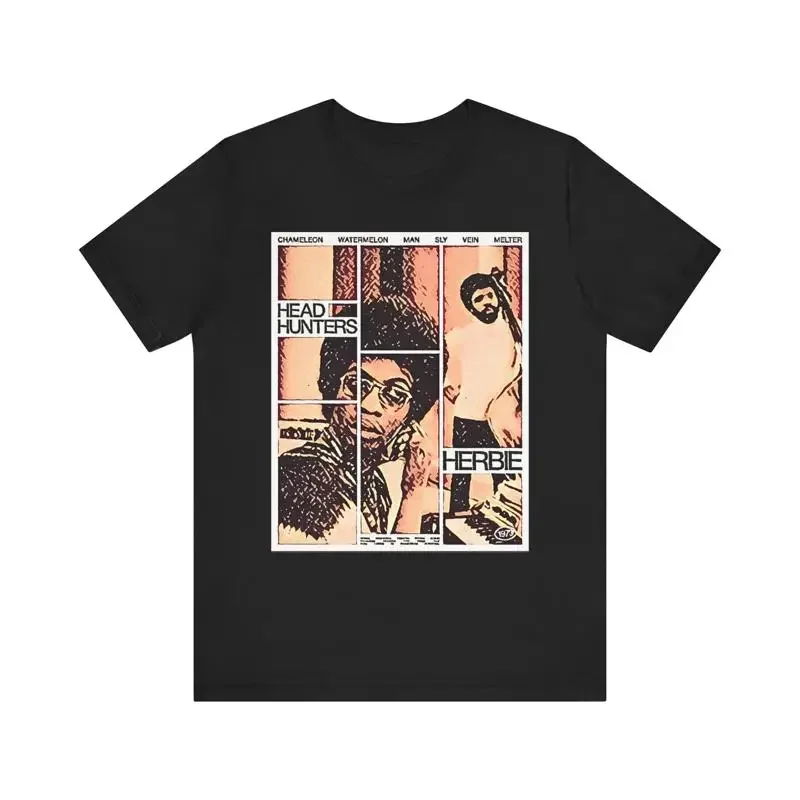Herbie Hancock Headhunters Print Jersey T Shirt