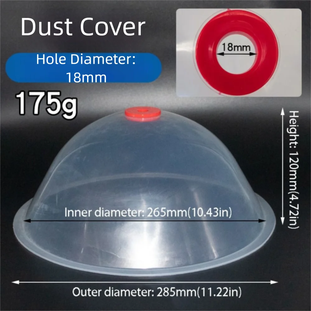 

Transparent Design Dust Bowl Hole Cutting Ceiling Tile Hole Accessories Electric Drilling Dust Catcher