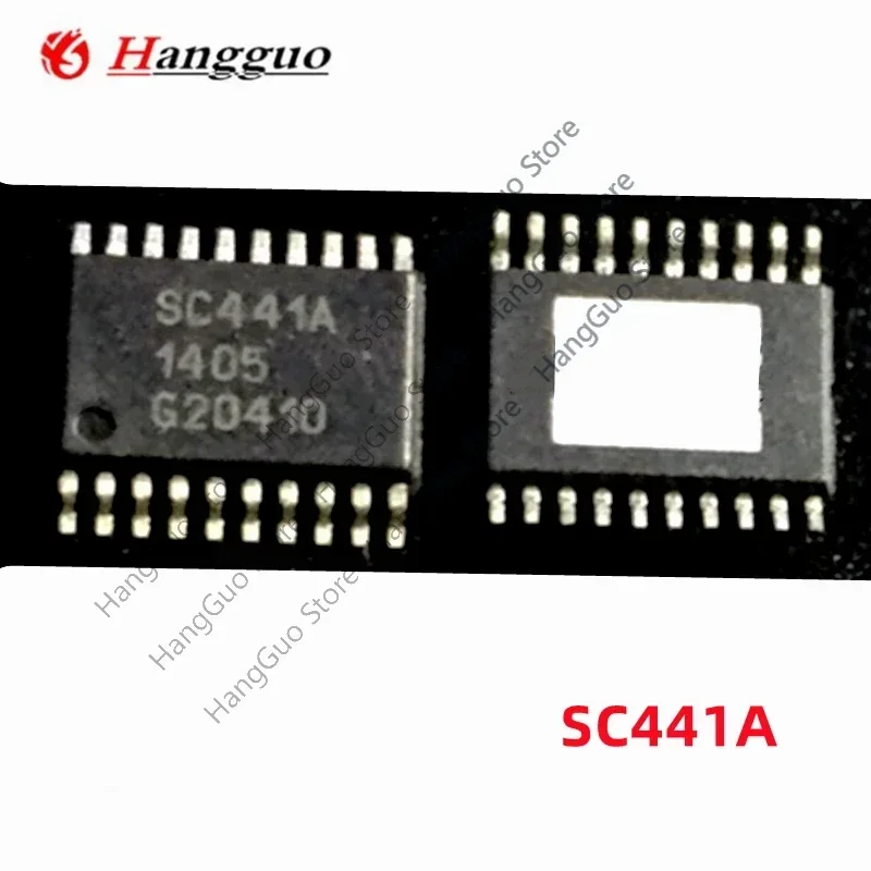 5pcs SC441ATETRT SC441A TSSOP20 For Ford Maverick instrument black screen vulnerable electronic IC chip module Computer chip