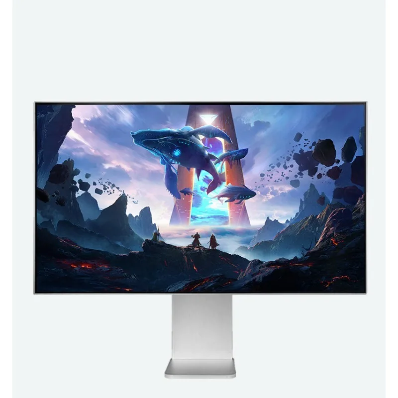 27 Inch 4K IPS Monitor Ultra HD LG Panel Thin Bezel Vertical Rotating for Mac External Screen Aluminum Shell