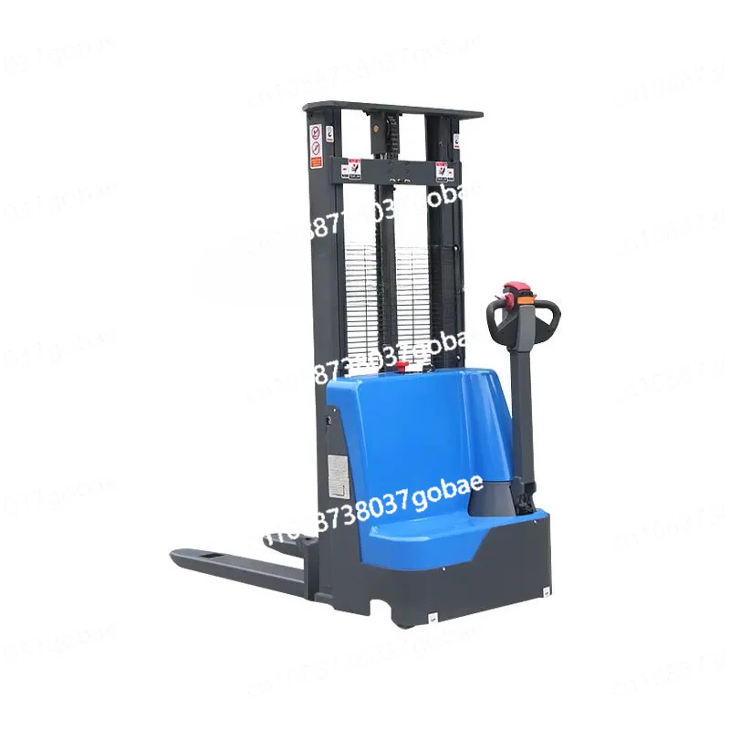 Xl Full-Electric Walking Hydraulic Stack Height Electric Hydraulic Loading and Unloading Lift Truck Tray