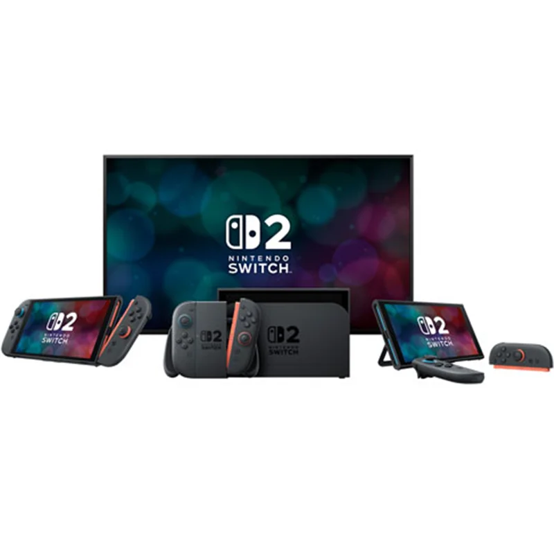 شاشة نينتندو سويتش LCD مقاس 2.7.9 بوصة، وحدة تحكم يدوية Joy-con2، وضع تلفزيون ثابت، وحدة تحكم ألعاب الفيديو N2