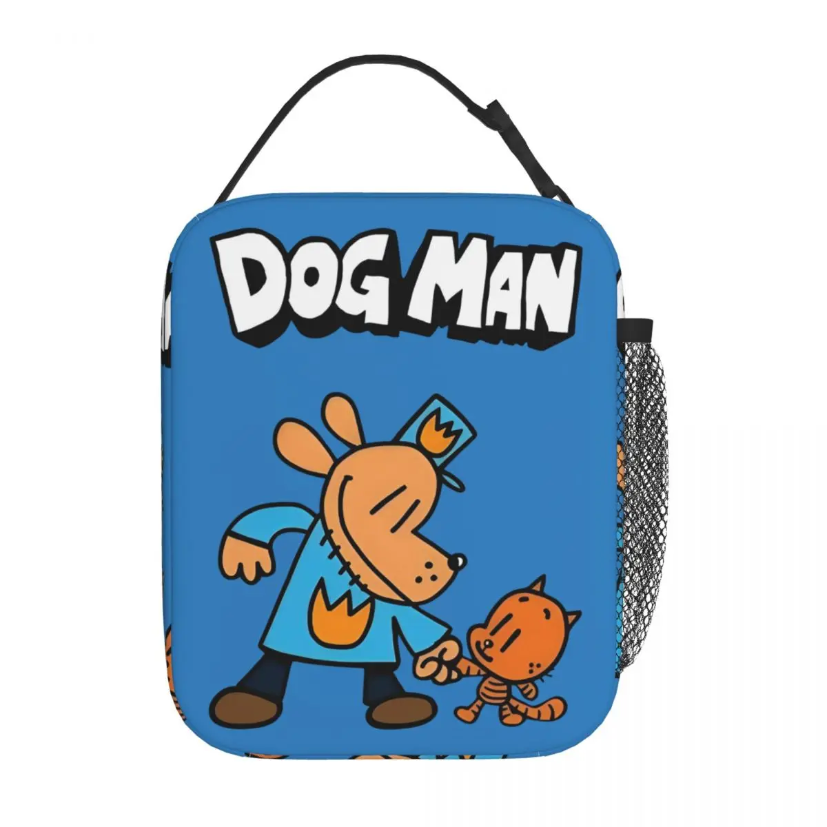 

Dogman Movies Insulated Lunch Bags Cooler Bag Reusable Meal Container Dog Man Portable Tote Lunch Box Girl Boy College Picnic
