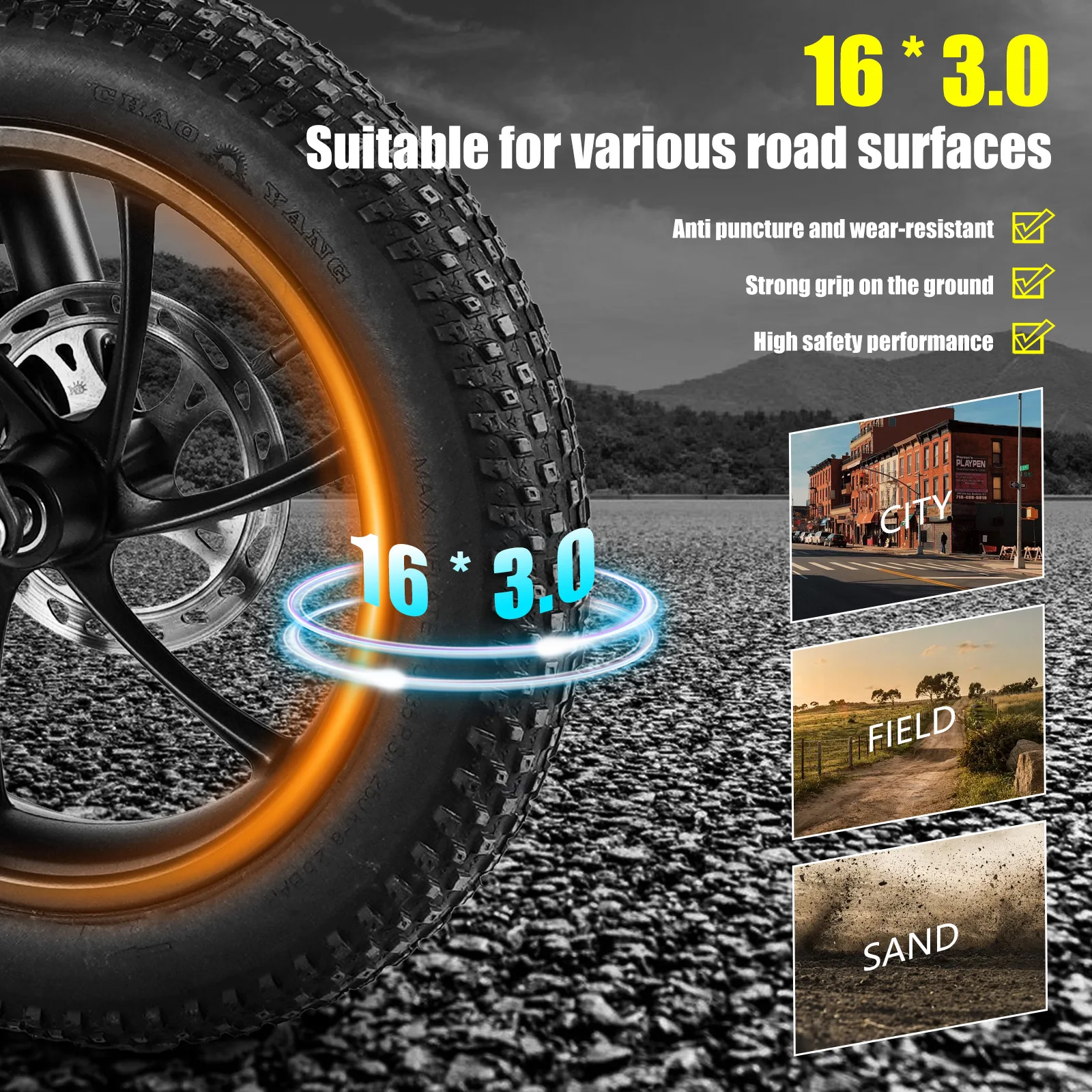 CMACEWHEEL Electric Bike for Adults 500W Motor 27 mph Folding 18Ah Battery 36 Miles PAS Range Mini E Bikes for Adults and Teens