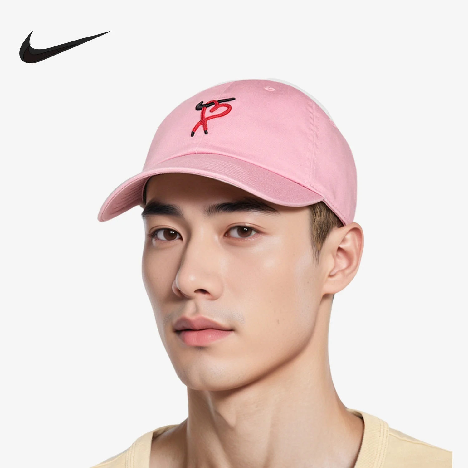 Unisex Nike Authentic Spring 25 New Embroidered Heart Sports Baseball Cap Breathable Running Hat HV8697