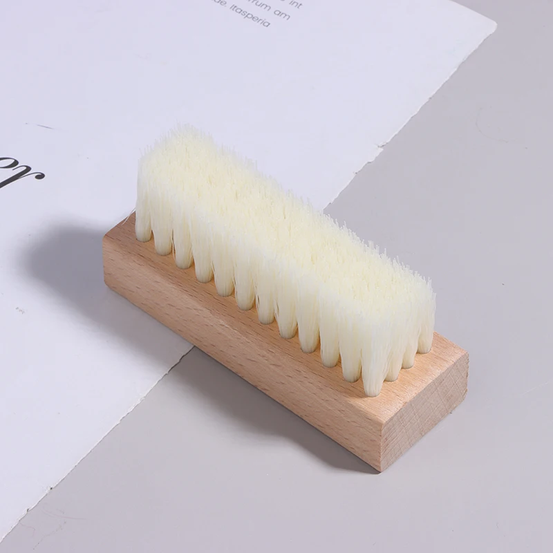 Multifunctional Cleaning Tool Wood Handle Plastic Shoe Brush For Slippers Sneaker Boot Brush Cleaner Shoes Cleaning Brushes