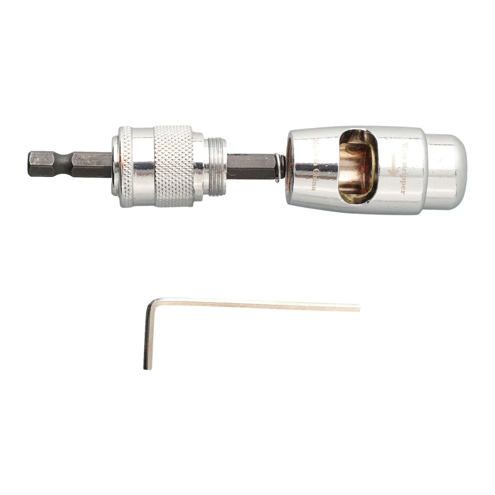 Electrician Wire Stripper For Quickly Stripping Wire Use With Hand Electric Drill Aluminum Alloy For Electricians