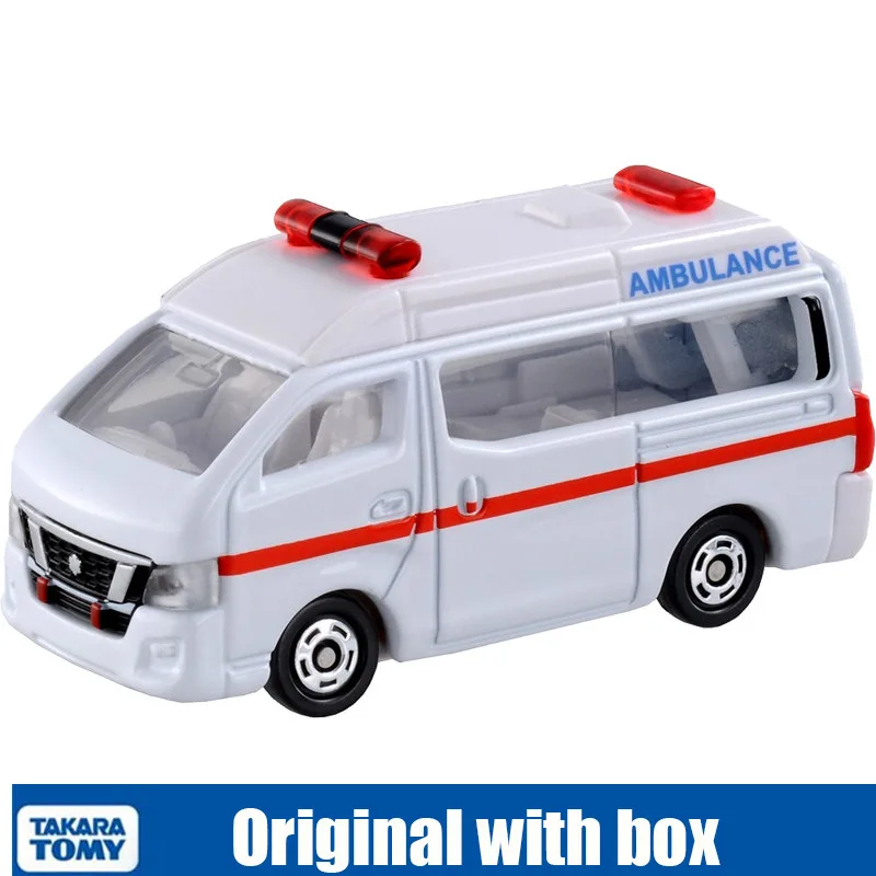 

NO.18 Model 471066 Takara Tomy Tomica Nissan Ambulance Simulation Die-casting Alloy Car Model Boys Kids Toys Sold By Hehepopo