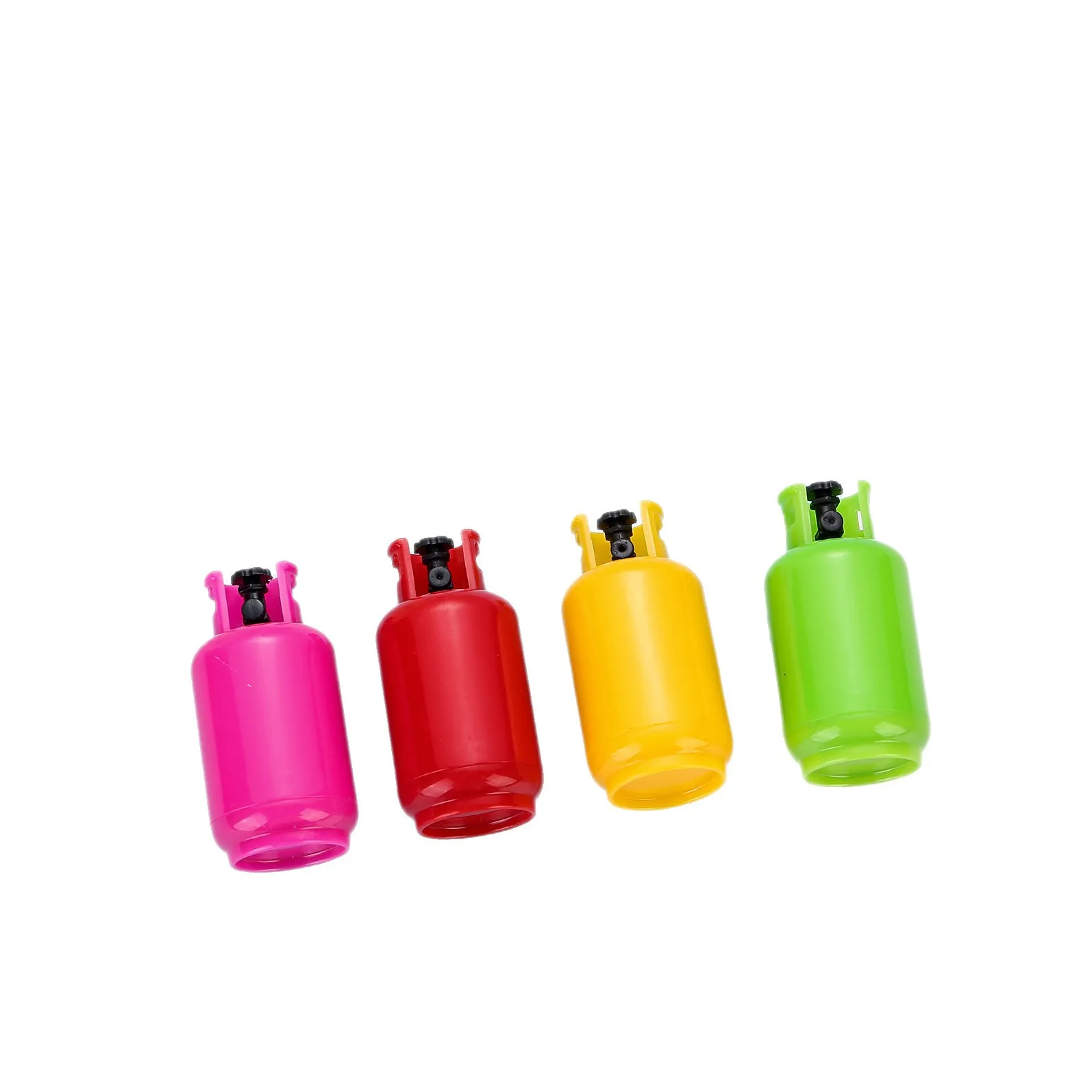 50Pcs/Lot Creative Students Fun Gas Cylinder-Shaped Retractable Ballpoint Pens Cartoon Mini Gas Tank School Stationery Wholesale