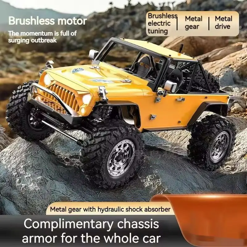 

Authentic Meijiaxin Xixi H12y+1:12 Large Scale Brushless Rc Remote Control Climbing Off Road Vehicle Rechargeable Model Boy Toy